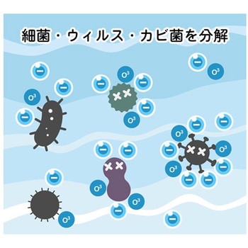 オゾン式空気清浄機 careAir ハカルプラス