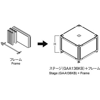 フラットワゴン9090フレーム 河淳