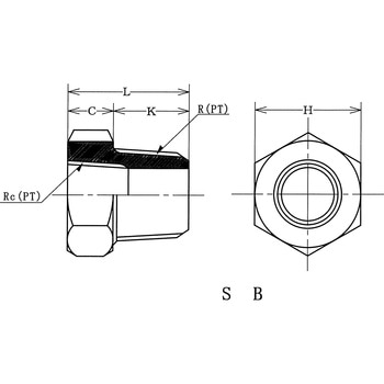 ステンレス鋼製高圧捻込形ブッシング ヤマト特殊鋼