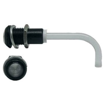 クリア 丸型 レンズ LED照明 アクリル透明棒 1袋 100個入 BIVAR