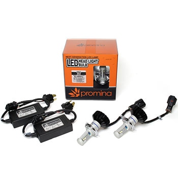 輸入車車検用　promina LEDヘッドライトバルブ H7 H4 6000K promina LED 輸入車向け ヘッド Seabass Link 輸入車用LEDバルブ
