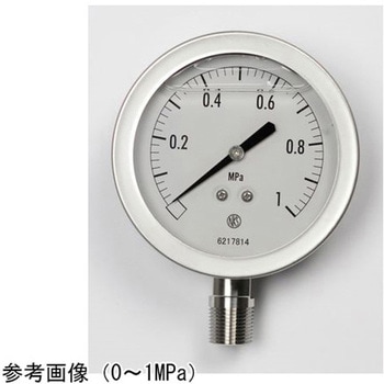 グリセリン入圧力計(75Φ) GV51-183シリーズ 長野計器