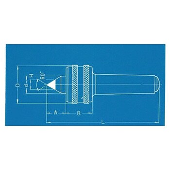 K-4 SW 超硬回転センター 1本 三葉精工 【通販モノタロウ】