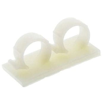 ケーブルクリップ 配線クリップ 18mm x 28.5 mm 23mm 1袋 100個入 - ヘラマンタイトン(旧:タイトン)