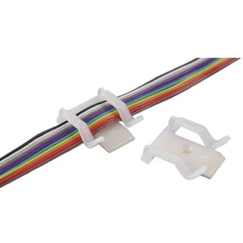 ケーブルクリップ 配線クリップ 3mm x 23 mm 6.5mm 1袋 100個入 ヘラマンタイトン(タイトン)