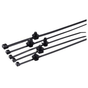 ケーブルタイ 100mm x 2.5 mm 黒 ポリアミド 1袋 5000個入 ヘラマンタイトン(タイトン)
