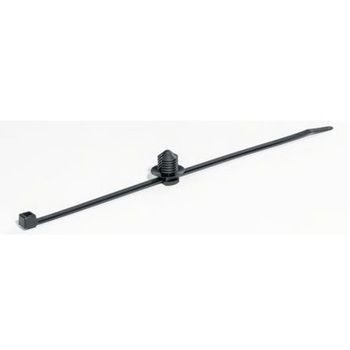 ケーブルタイ 200mm x 4.6 mm 黒 ポリアミド6.6 PA66 1袋 500個入 ヘラマンタイトン(旧:タイトン)