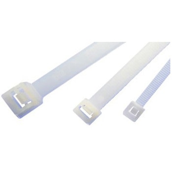 ケーブルタイ 340mm x 7.6 mm ナチュラル ポリアミド6.6 PA66 1袋 100個入 - ヘラマンタイトン(タイトン)