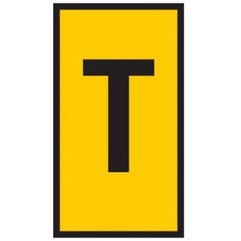 ケーブルマーカー 黄 1袋 1000個入 - ヘラマンタイトン(旧:タイトン)