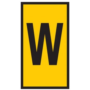 ケーブルマーカー 黄 1袋 1000個入 ヘラマンタイトン(旧:タイトン)