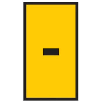ケーブルマーカー 黄 1袋 1000個入 - ヘラマンタイトン(旧:タイトン)