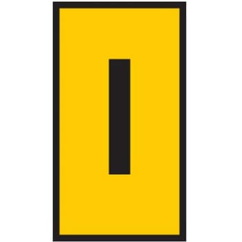 ケーブルマーカー 黄 1袋 1000個入 - ヘラマンタイトン(旧:タイトン)