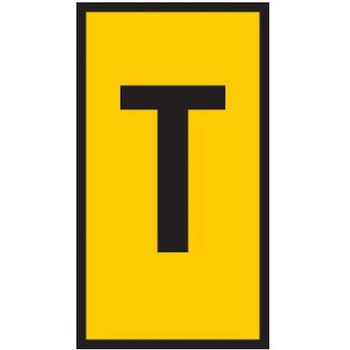 ケーブルマーカー 黄 1袋 1000個入 - ヘラマンタイトン(旧:タイトン)