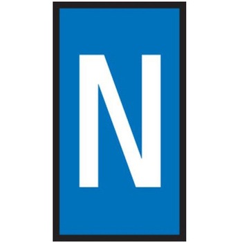 ケーブルマーカー 青 1袋 1000個入 - ヘラマンタイトン(旧:タイトン)