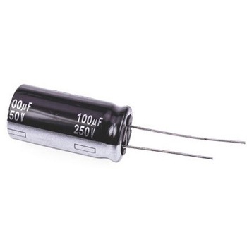 コンデンサ 100μF 250V dc 1袋 5個入 Panasonic(パナソニック)
