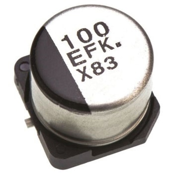 コンデンサ 100μF 25V dc 1袋 5個入 Panasonic(パナソニック)