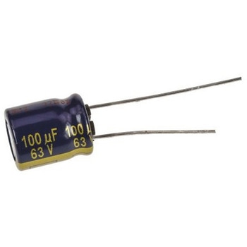 コンデンサ 100μF 63V dc 1セット 500個入 Panasonic(パナソニック)