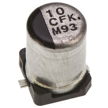 コンデンサ 10μF 16V dc 1袋 5個入 Panasonic(パナソニック)