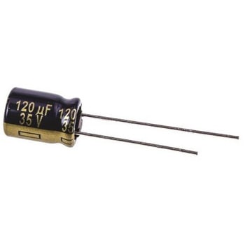 コンデンサ 120μF 35V dc 1袋 5個入 Panasonic(パナソニック)