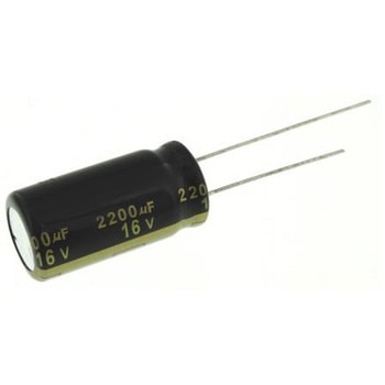 コンデンサ 2200μF 16V dc 1袋 5個入 Panasonic(パナソニック)