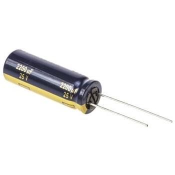 コンデンサ 2200μF 25V dc 1袋 5個入 Panasonic(パナソニック)
