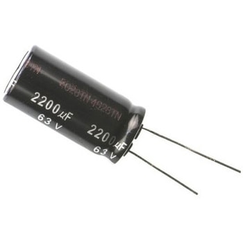 コンデンサ 2200μF 63V dc Panasonic(パナソニック)