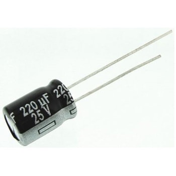 コンデンサ 220μF 25V dc 1袋 5個入 Panasonic(パナソニック)