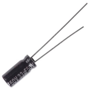 コンデンサ 33μF 50V dc 1袋 200個入 Panasonic(パナソニック)