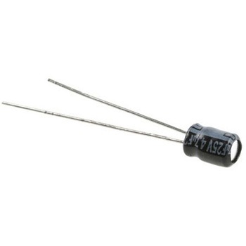 コンデンサ 4.7μF 25V dc 1袋 5個入 Panasonic(パナソニック)