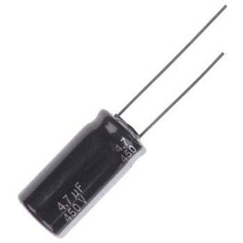 コンデンサ 4.7μF 450V dc 1袋 5個入 Panasonic(パナソニック)