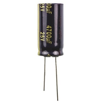 コンデンサ 4700μF 25V dc 1袋 5個入 Panasonic(パナソニック)
