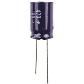 コンデンサ 470μF 100V dc 1袋 5個入 Panasonic(パナソニック)