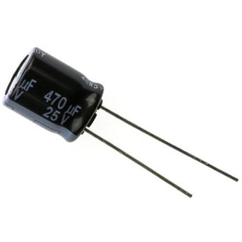 コンデンサ 470μF 25V dc 1袋 10個入 Panasonic(パナソニック)