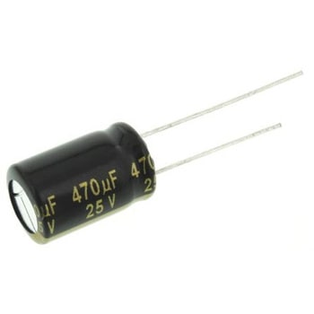 コンデンサ 470μF 25V dc 1袋 200個入 Panasonic(パナソニック)