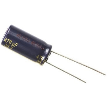 コンデンサ 470μF 35V dc 1袋 5個入 Panasonic(パナソニック)