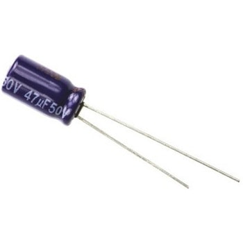 コンデンサ 47μF 50V dc 1袋 200個入 Panasonic(パナソニック)
