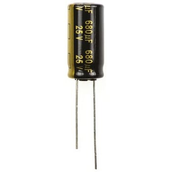 コンデンサ 680μF 25V dc 1袋 200個入 Panasonic(パナソニック)
