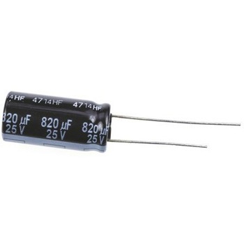 コンデンサ 820μF 25V dc 1袋 10個入 Panasonic(パナソニック)
