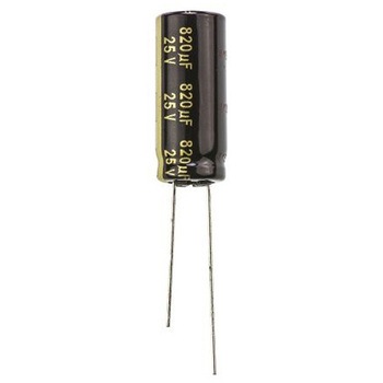 コンデンサ 820μF 25V dc 1袋 200個入 Panasonic(パナソニック)