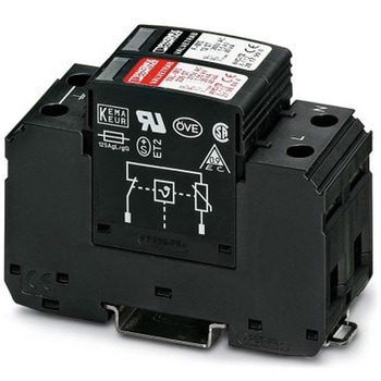 サージサプレッサユニット 275 V ac 40kA DINレール フエニックス・コンタクト