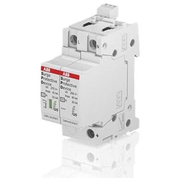 サージ防止装置 275 V 40kA DINレール ABB