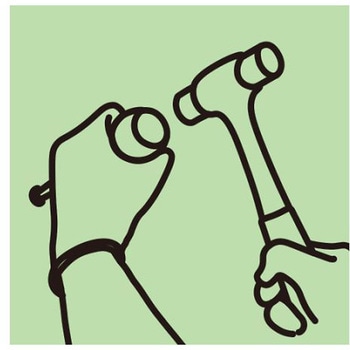 [+]ドライバー(貫通型/木柄) EA557DRシリーズ エスコ