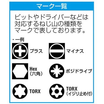 [+]ドライバー(貫通型/木柄) EA557DRシリーズ エスコ