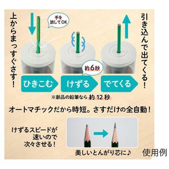 [充電式]鉛筆けずり アイボリー エスコ