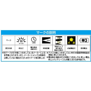 [単3x2本]フラッシュライト/LED(ペン型) EA758TAシリーズ エスコ