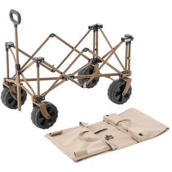 400x 860mm/105kg キャリーカート 折畳式 エスコ