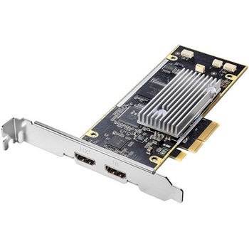 4K60p記録対応 ソフトウェアエンコード型 PCIeキャプチャーボード I ・O DATA(アイ・オー・データ)