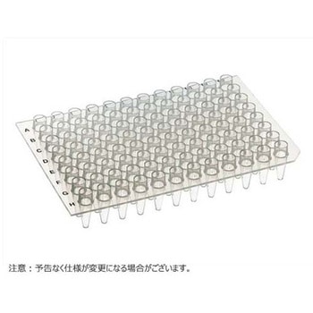96ウェル PCRプレート チムニートップ スタンダード クリア BMSC0200301シリーズ ビーエム機器