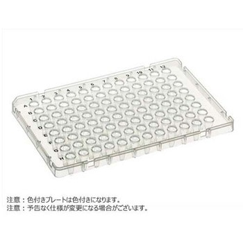 96ウェル PCRプレート ロープロファイル セミスカート FASTタイプ ホワイト BMSC0200324シリーズ ビーエム機器