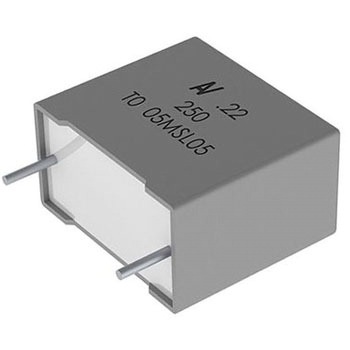 AEC-Q200 フィルムコンデンサ 160 V ac 250 V dc 220nF ±10% 1袋 1500個入 KEMET